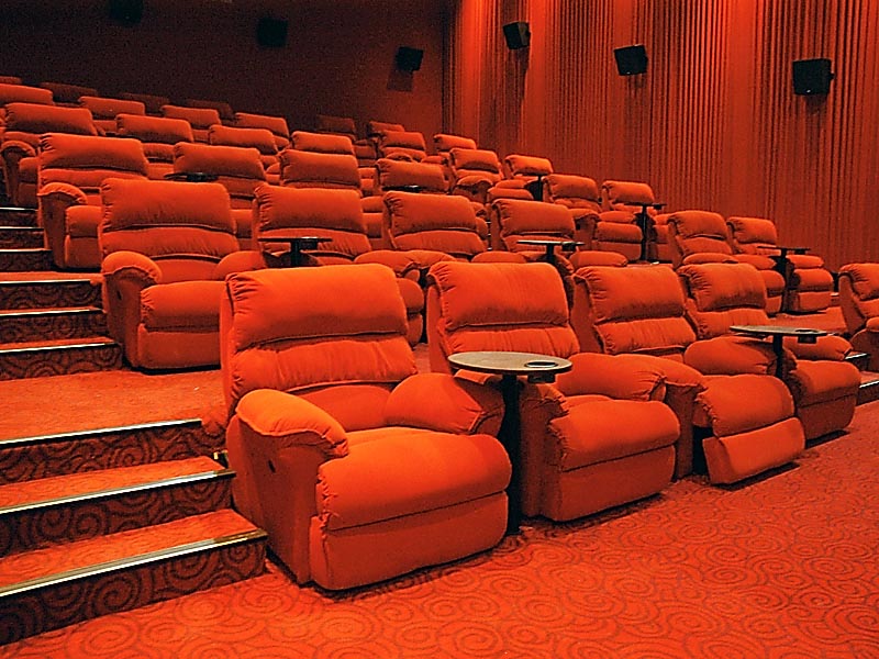 I think this is how a gold class theater would look like.